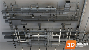 Ceiling Decoration Skp Files